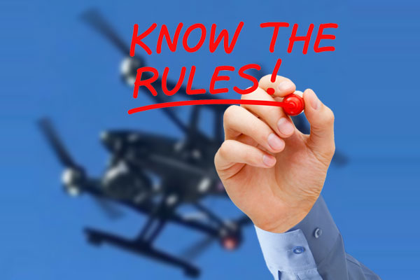 FAA sUAS drone rules