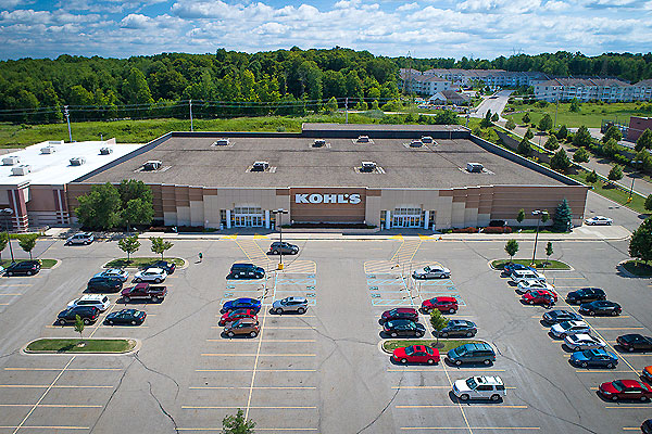Commercial real estate aerial photography